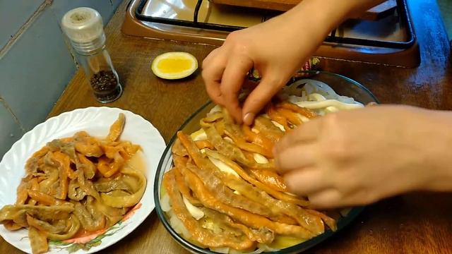 103 Рецепт. Гратен с красной рыбкой. Готовим вместе смотреть онлайн