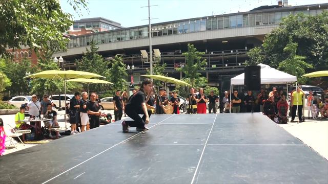 2017 Lion Dance Performance Rose Kennedy Greenway Chinatown - Boston Main Street Stage Event 舞獅 смотреть онлайн