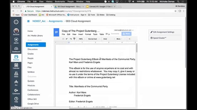 Google LTI Series: Canvas in Overdrive with Google Drive смотреть онлайн