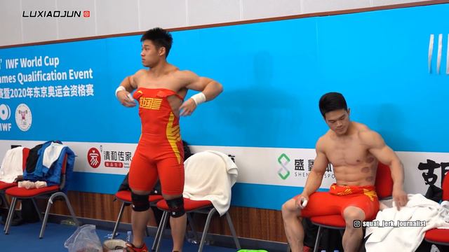 LU Xiaojun Vs SHI Zhiyong (Part 1) Feat. Li Dayin | 2019 IWF World Cup In Tianjin