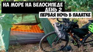 На велосипеде на море | День 2 | Ночую в лесополосе