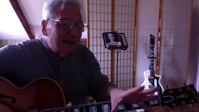 A few bass lines and a chat about my gibson L5 custom guitar. смотреть онлайн