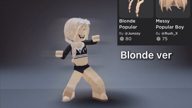 Preppy roblox hair combos смотреть онлайн