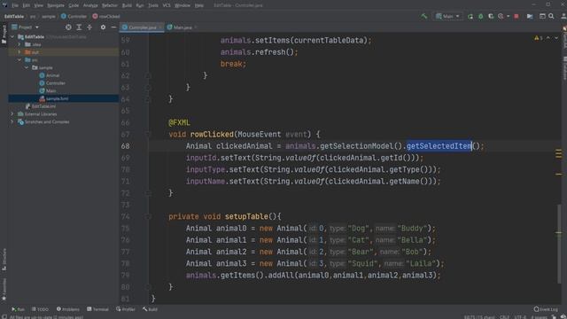 JavaFX and Scene Builder - Edit TableView смотреть онлайн