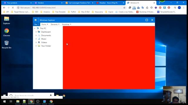 Tutorial Bootstrap Studio - Creating Template Windows 10 - Vol 3 смотреть онлайн