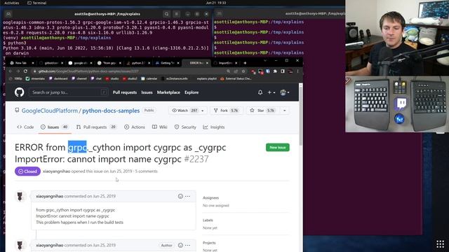 debugging a real issue and googling (beginner - intermediate) anthony explains #449 смотреть онлайн