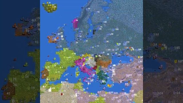 Worldbox - Europe Timelapse