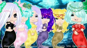 Green Apelsin-Проклятье русалки [клип] __Gacha Club__.