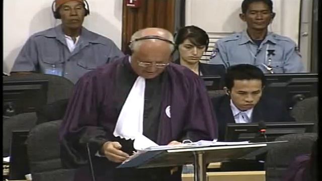 Evidentiary Hearing in Case 002 | October 18, 2012 - Part 2 (French) смотреть онлайн
