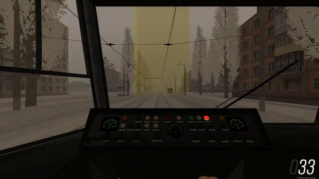 ГЛАЗАМИ ВОДИТЕЛЯ ТРАМВАЯ I MTA PROVINCE WINTER EDITION смотреть онлайн