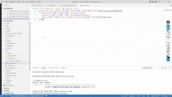 Lightning Web Components (LWC) 06 | Component SVG Icon