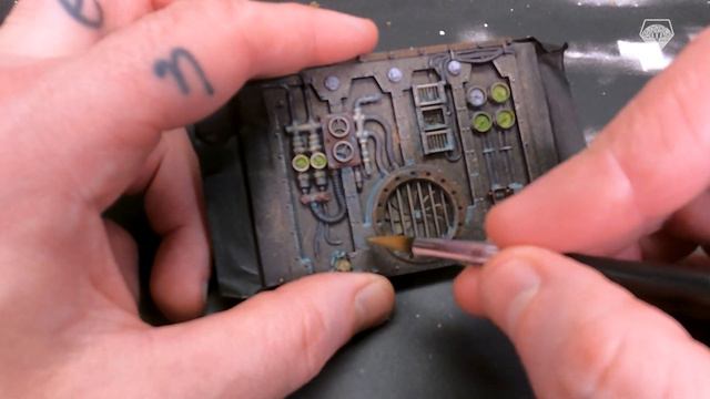 Painting Killteam Killzone Gallow Dark Terrain