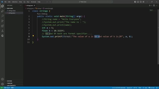 Java Tutorial : 08 - Strings in Java смотреть онлайн