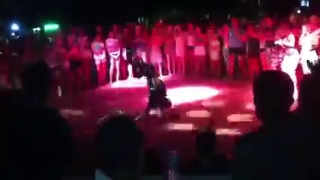 BREAK DANCE SHOW from POOL PARTY aqua dream water park MARMARİS смотреть онлайн