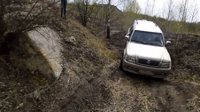off-road SUV 4X4. УАЗ Патриот, Great Wall Safe и Mitsubishi Pajero Sport смотреть онлайн