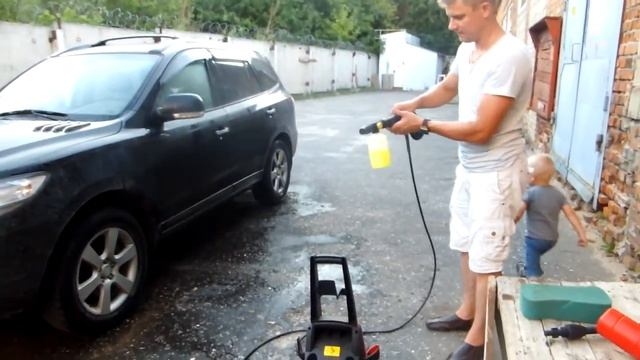 Тестируем новый пеногенератор для ELITECH m1600 pc. Автомойка. смотреть онлайн