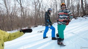 Школа сноуборда. Урок 17 - Активные повороты с перекантовкой - вертикальная работа