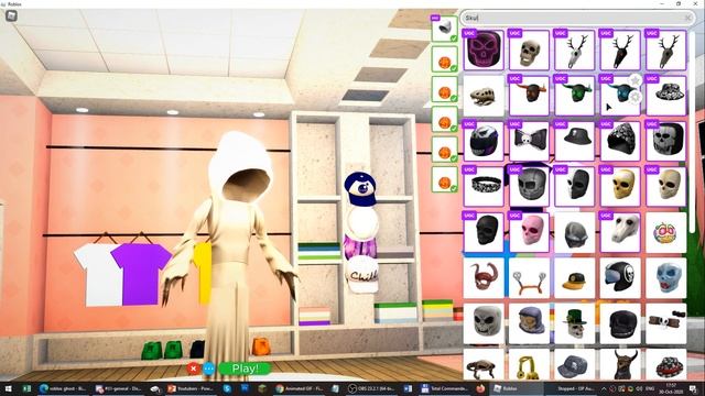 How to make ghosts avatars in Robloxian high school (easy, medium, hard) смотреть онлайн