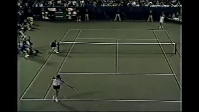 Jimmy Connors Vs McEnroe Semi Final - US Open 1984