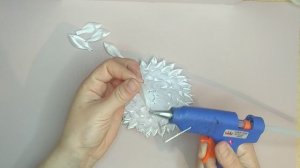 Бантики из атласной ленты 12 мм.