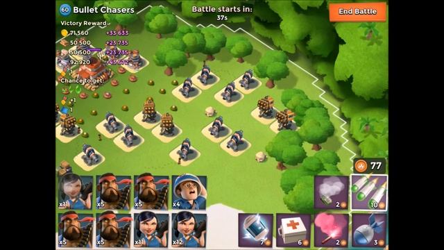 Boom Beach: Bullet Chasers with Heavies / Zookas смотреть онлайн