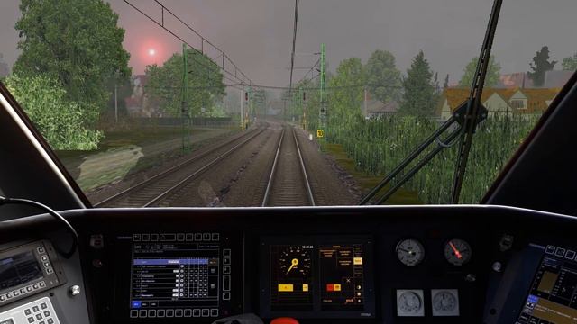 [Open Rails] from Hosszúberek-Péteri to Űllő station with Stadler Flirt (H-START 415 070) смотреть онлайн