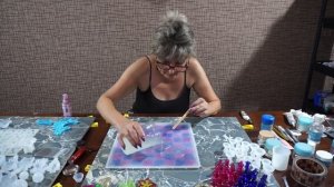 Шахматы из эпоксидной смолы.