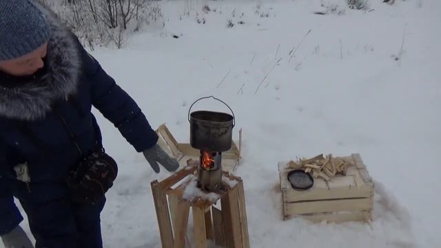 Печь щепочница LIXADA. смотреть онлайн