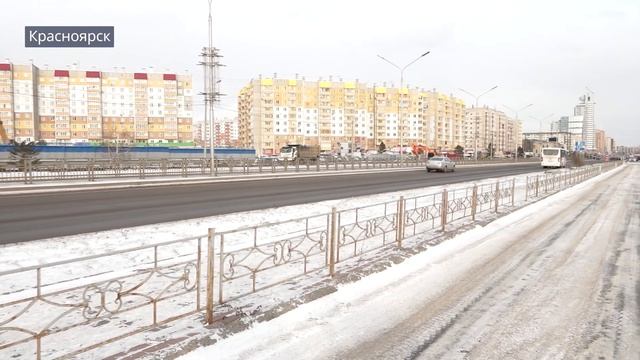 В Красноярске строят дороги-дублёры смотреть онлайн