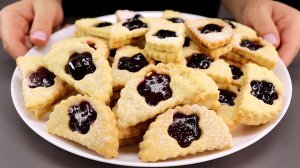 Многие не знают, что ПЕЧЕНЬЕ готовится так ПРОСТО! Печенье "Две половинки" С ДЖЕМОМ |  ВЫПЕЧКА К ЧАЮ