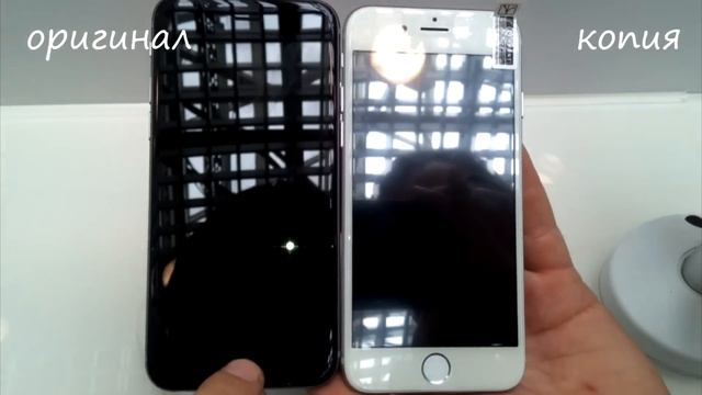 iPhone 6 оригинал и копия . сравнение #2 смотреть онлайн