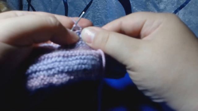 Вязание спицами детская шапочка смотреть онлайн