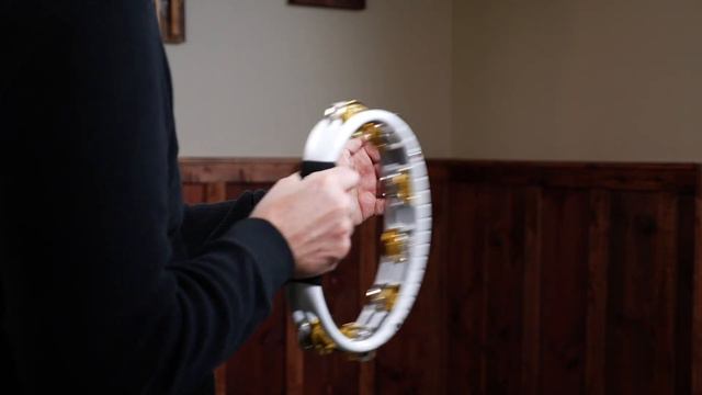 RECORDING-COMBO ABS TAMBOURINE, DUAL-ALLOY JINGLES - TMT1M-WH смотреть онлайн