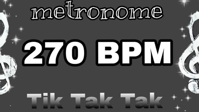 270 BPM - Metronome #metronom смотреть онлайн