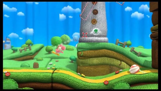 Yoshi's Woolly World - 100% Walkthrough Part 1 - World 1 смотреть онлайн