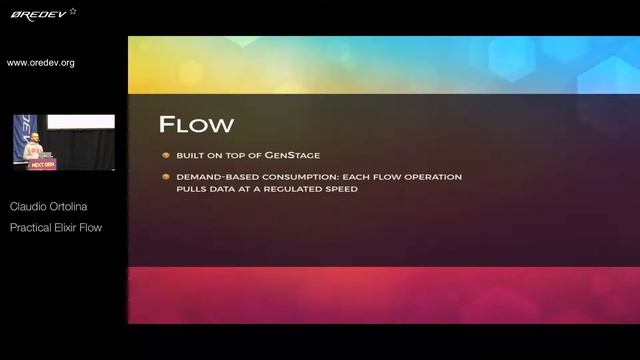 Øredev 2017 - Claudio Ortolina - Practical Elixir Flow смотреть онлайн