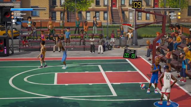 3-Year-Old Playing NBA PLAYGROUNDS on PS4 смотреть онлайн