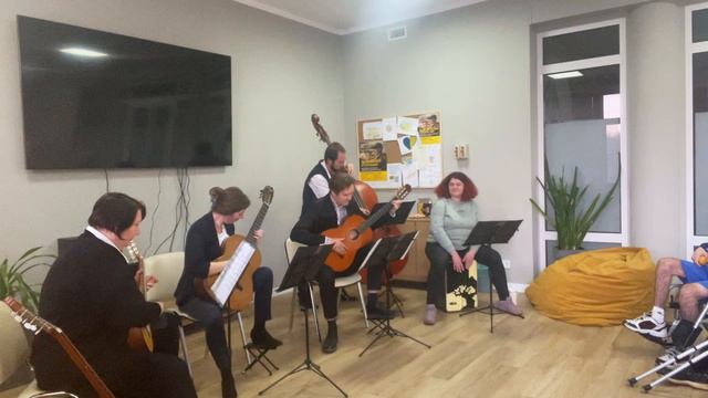 Rolling Stones - Paint it Black , Sonido guitar ensemble смотреть онлайн