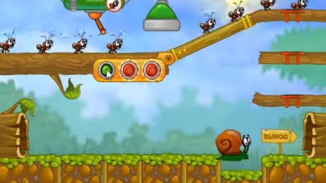 улитка боб игра для детей 1 snail Bob game for kids смотреть онлайн