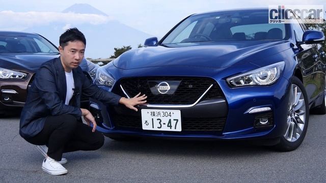 【スカイライン比較】GT-R顔の改良型スカイライン、新たに追加された3リットルV6ツインターボが熱い！【ハイブリッドとV6ツインターボ試乗】 смотреть онлайн