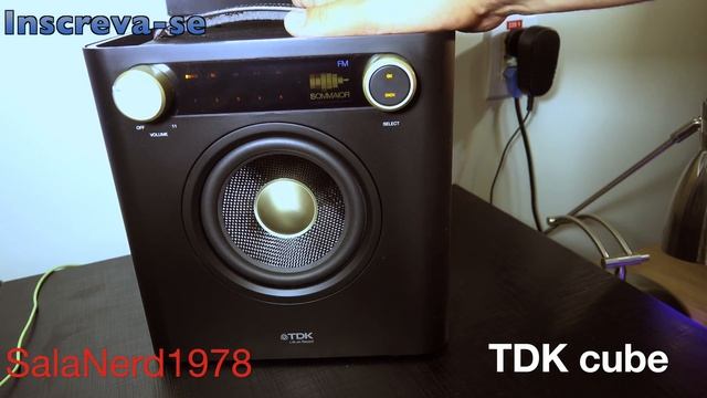 BOOMBOX caixa de som cube TDK. melhor caixa de som. смотреть онлайн