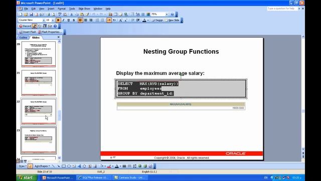 14- كورس Oracle Database Developer 10g الفصل (4) الجزء الثاني смотреть онлайн