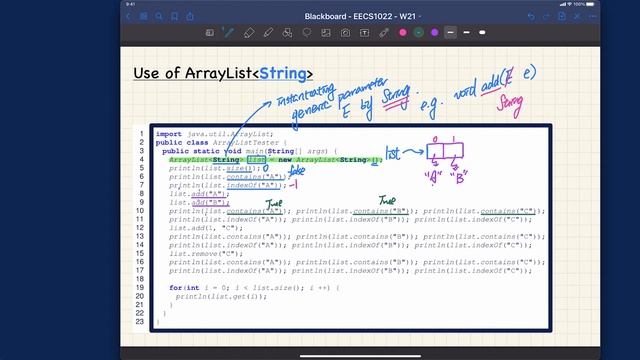 [HD] EECS1022 W21 - Lecture 6 - Part C2 - Java API - Case Studies: ArrayList Class - Example Code смотреть онлайн