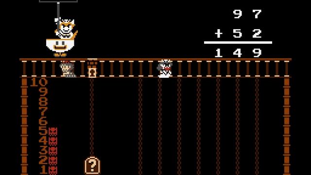 003a Bowsette Jr. Math - Lesson 01 Addition - Donkey Kong Jr. Math (1983) mod by Kazufox смотреть онлайн