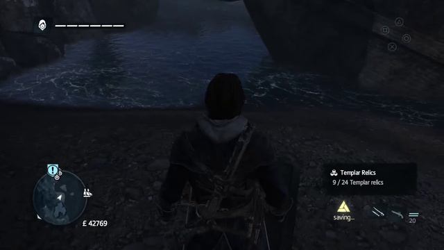 Assassins Creed Rogue - Templar Treasure Map Relic - 529, -777 River Valley