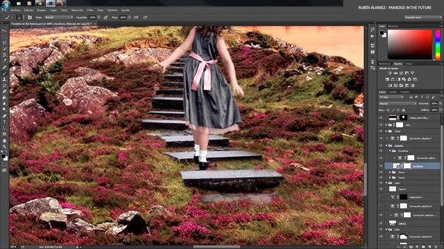 Splash Screen Photoshop CC 2015 - Speed Art - Rubén Álvarez смотреть онлайн