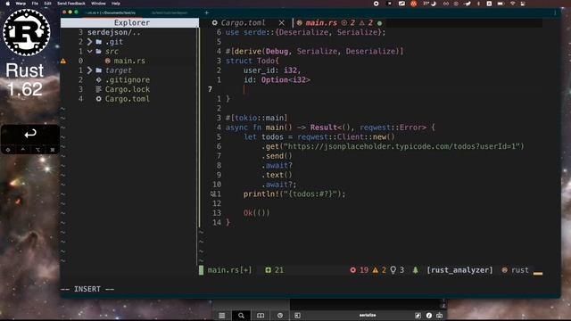 한글러스트Rust강의_033_Parsing JSON in Rust기초 cargo add활용법 features편하게 넣기 #rustlang #json #parsing смотреть онлайн