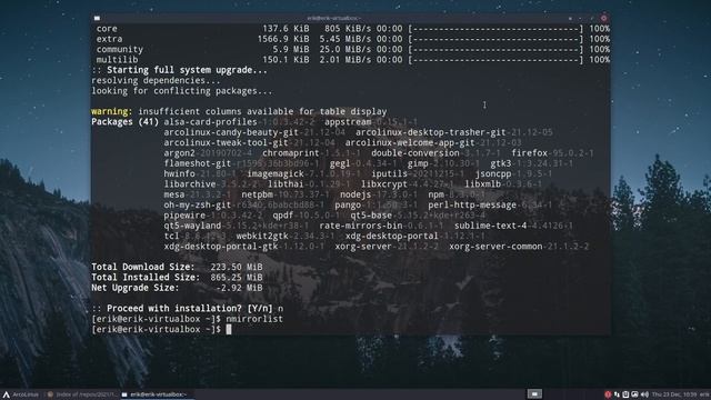 ArcoLinux : 2446 How to go back in time on ArcoLinux - mass downgrade packages - only ArchLinux смотреть онлайн
