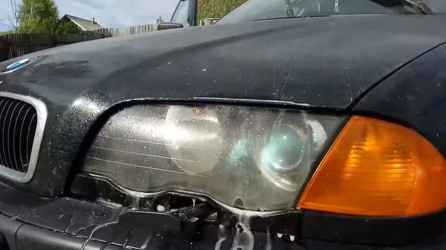 Как работает омыватель фар BMW смотреть онлайн