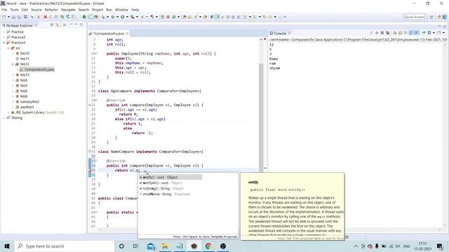 #63 Comparator java #java #interviewquestion смотреть онлайн